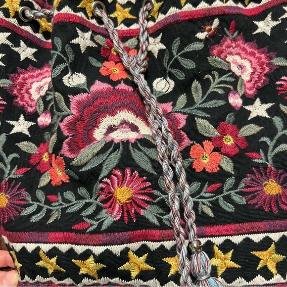 Johnny Was LA embroidered backpack 🐝 - Picture 2 of 8